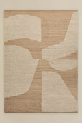UV Home Rectangular rug made of jute and cotton Meira