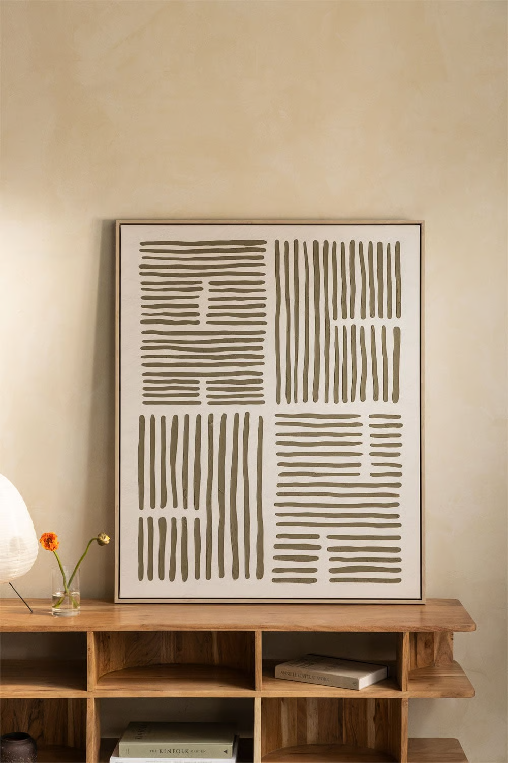 UV HOME Plixo Hand-Painted Canvas Wall Art