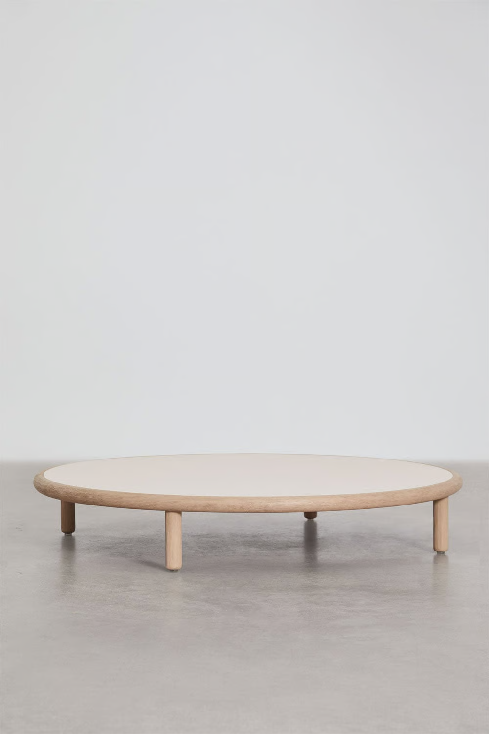 UV HOME Olivia Round Acacia Wood Garden Coffee Table