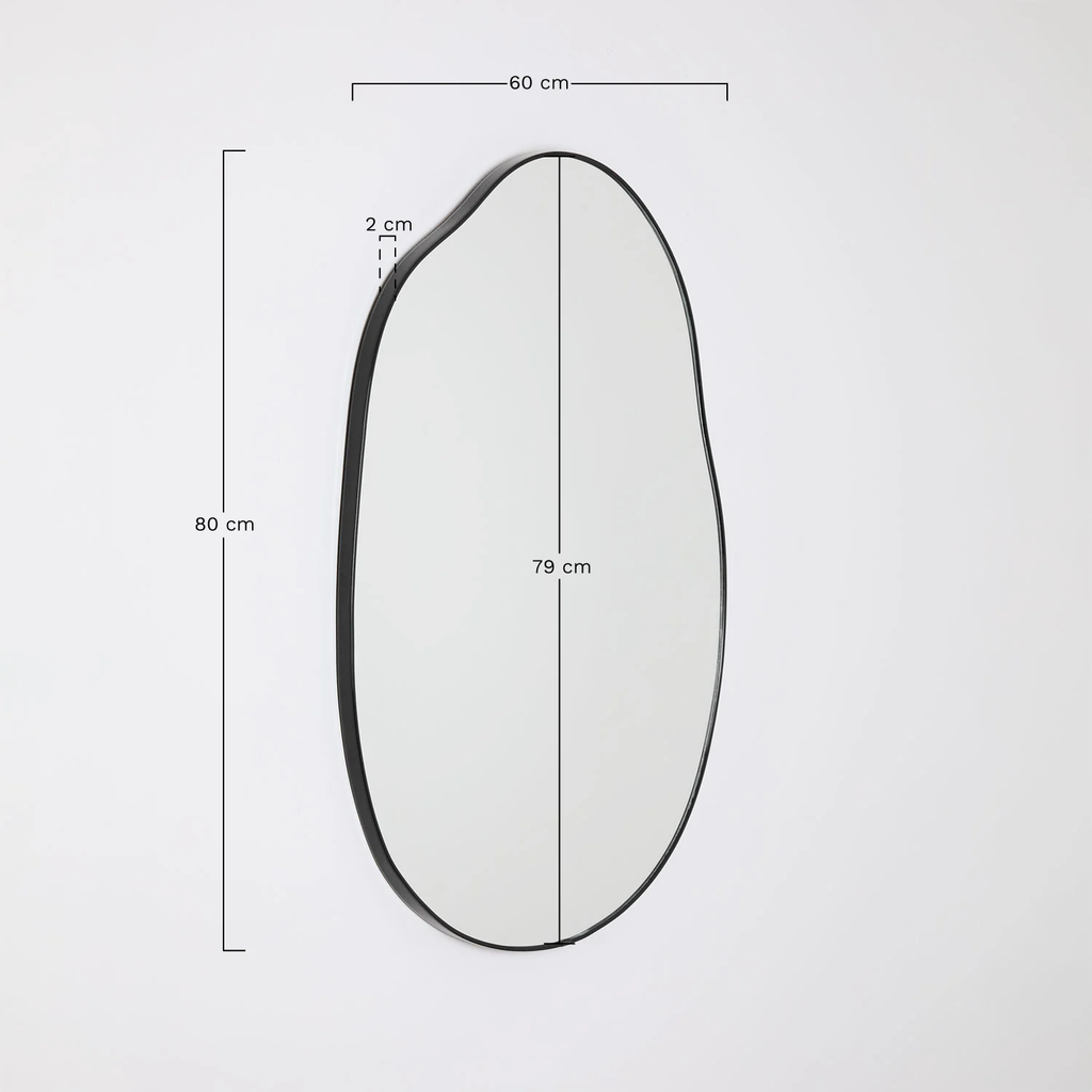 UV HOME Irregular Wall Mirror 60x80 cm Rudiger