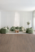 UV HOME Living Room Set with 3-Seater Modular Sofa, 2-Seater Sofa and Armchair in Coco Chenille