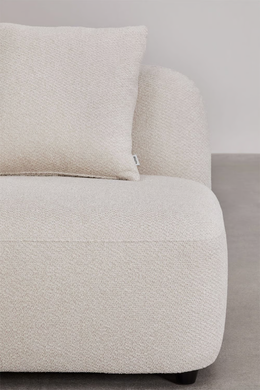 UV HOME Modular 3-piece sofa in chenille Coco