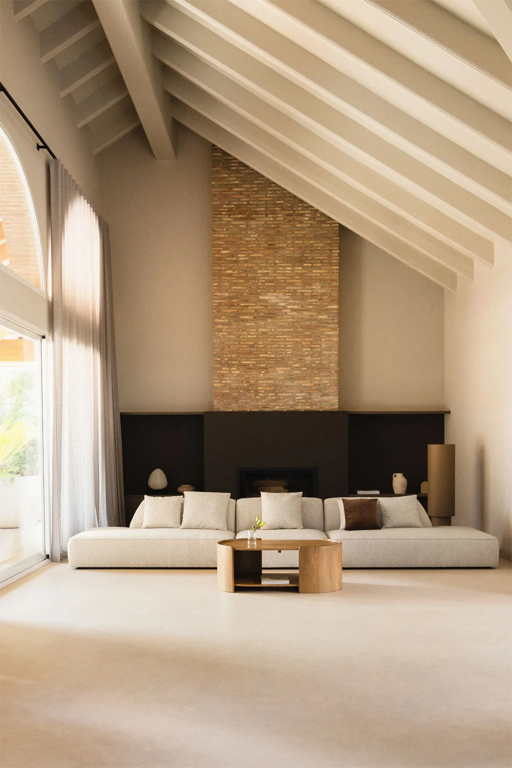 Cardea 3-piece modular sofa with double upholstered chaise longue