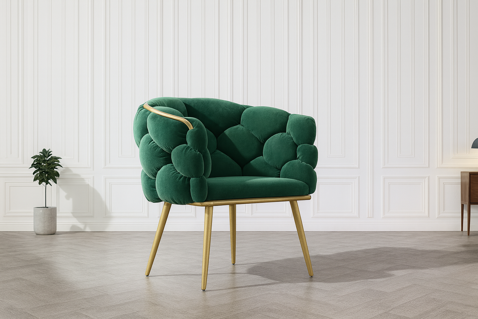 Cloud-Inspired Accent Chair by UV HOME
