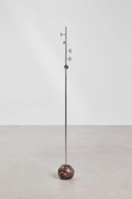 UV HOME Felora Freestanding Coat Rack in Iron and Marble
