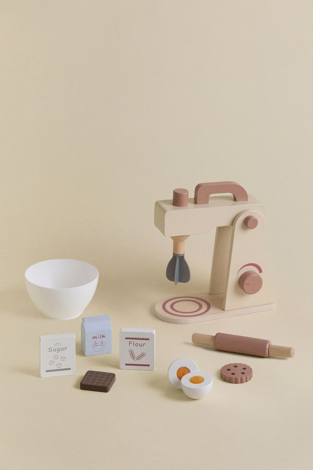 UV Home Mardivu Kids houten mixer met bakaccessoires