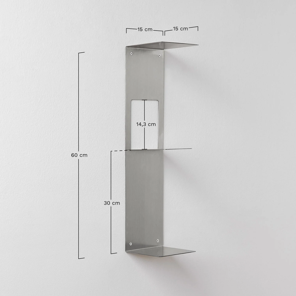 UV HOME Panya 3-Tier Stainless Steel Shelving Unit