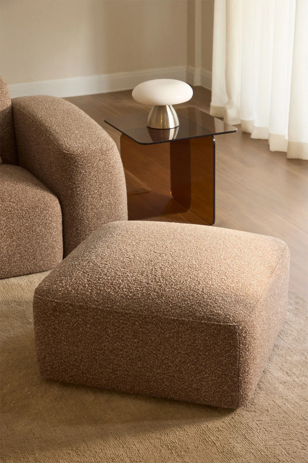 UV HOME Upholstered pouf Bastian