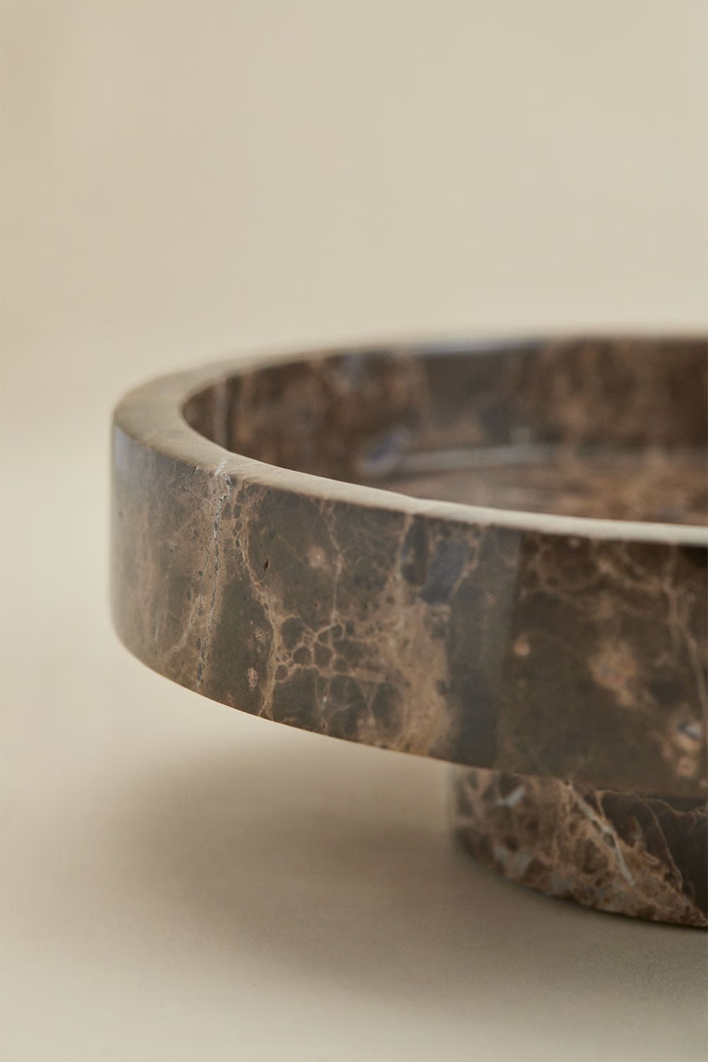 UV HOME Round Key Tray  in Kevara Natural Stone