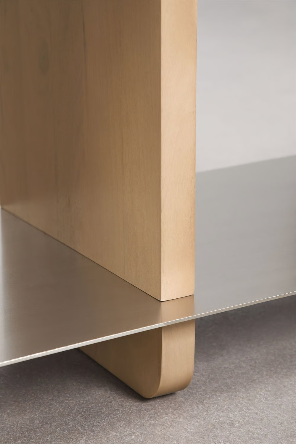 UV HOME Sideboard 150x40 cm of mango wood and steel Tokyo