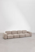 UV HOME Bastian 4-piece modular sofa