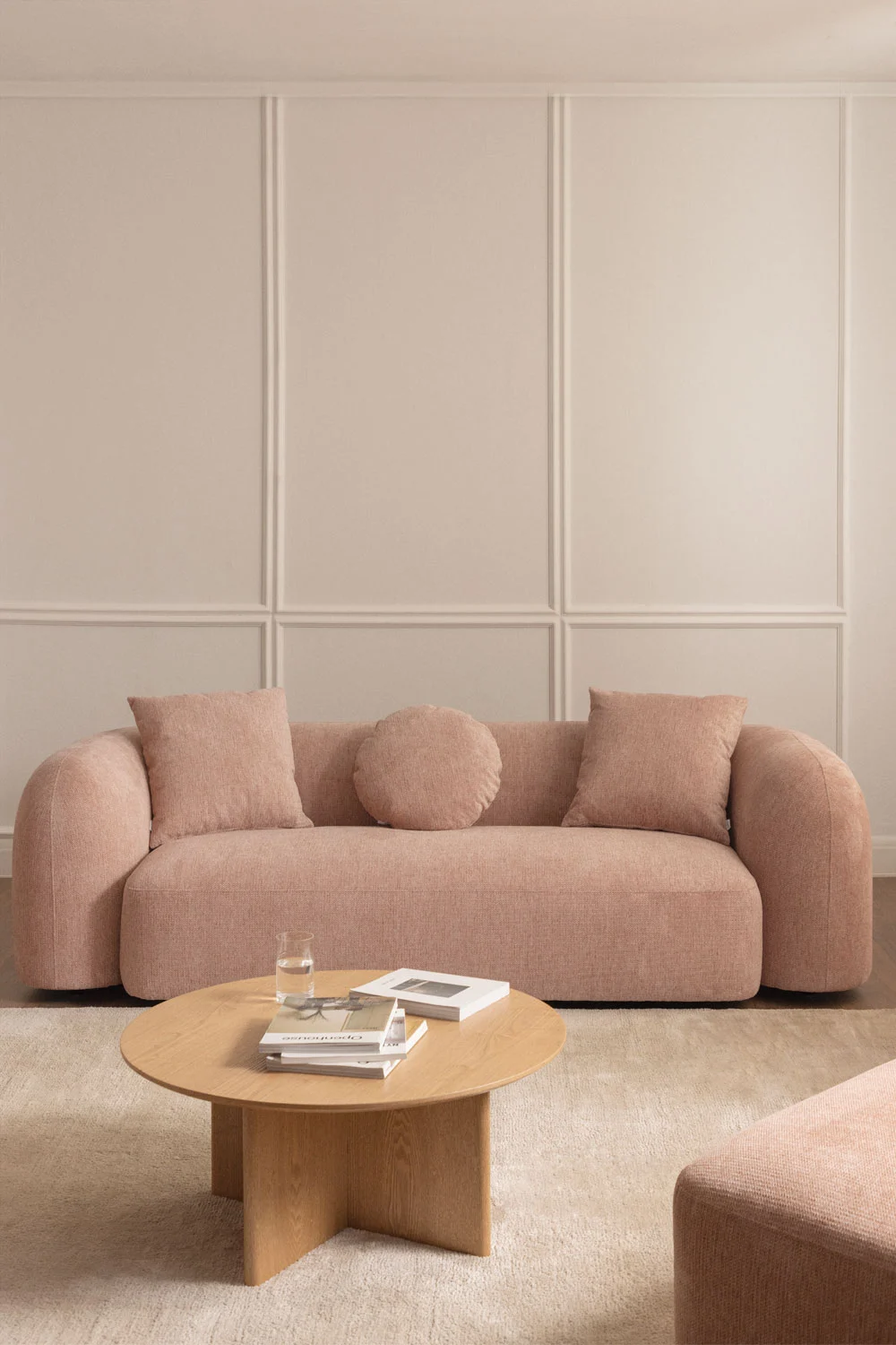 UV HOME 3-seater sofa in Coco chenille