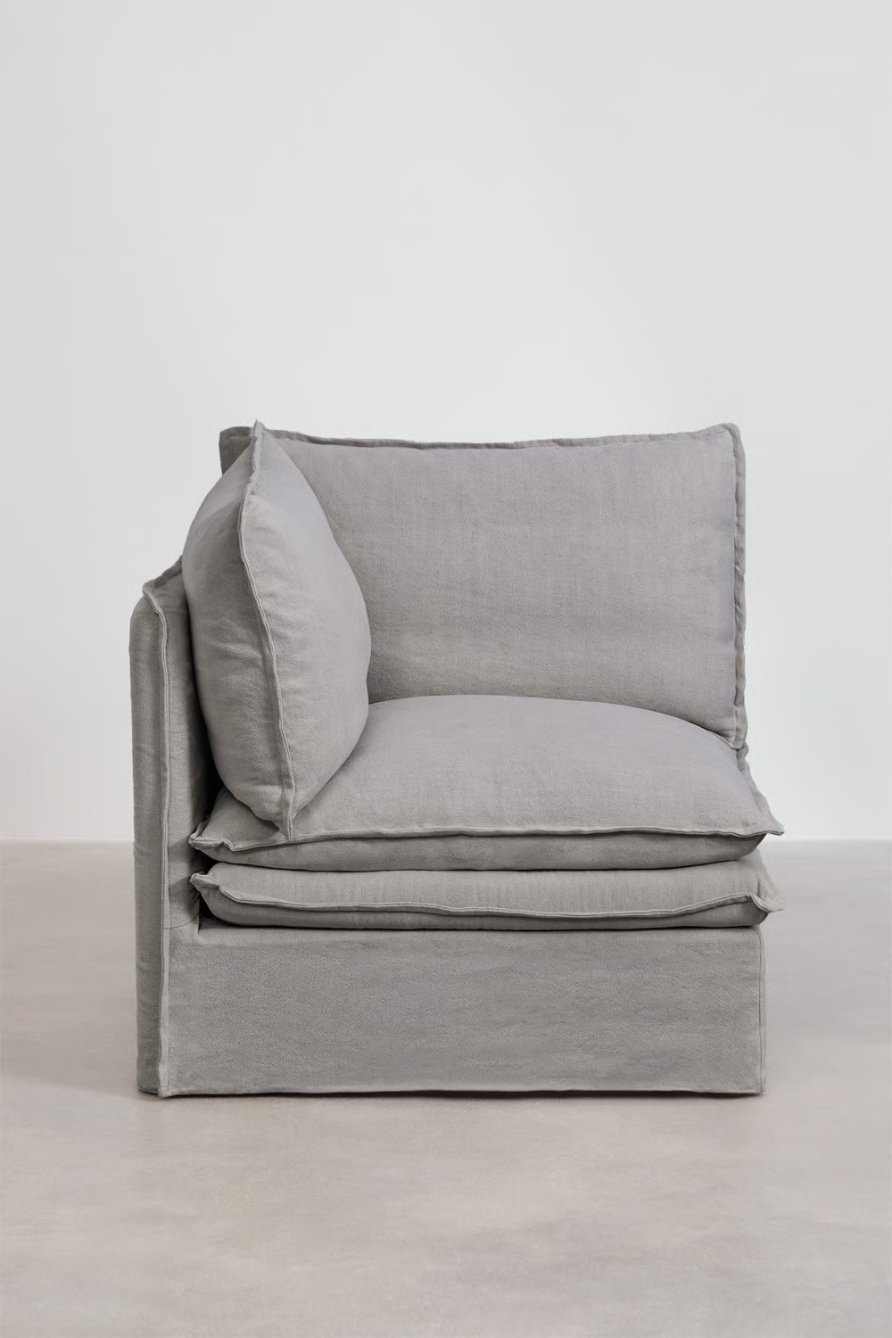 UV HOME Grace linen and cotton modular sofa corner module