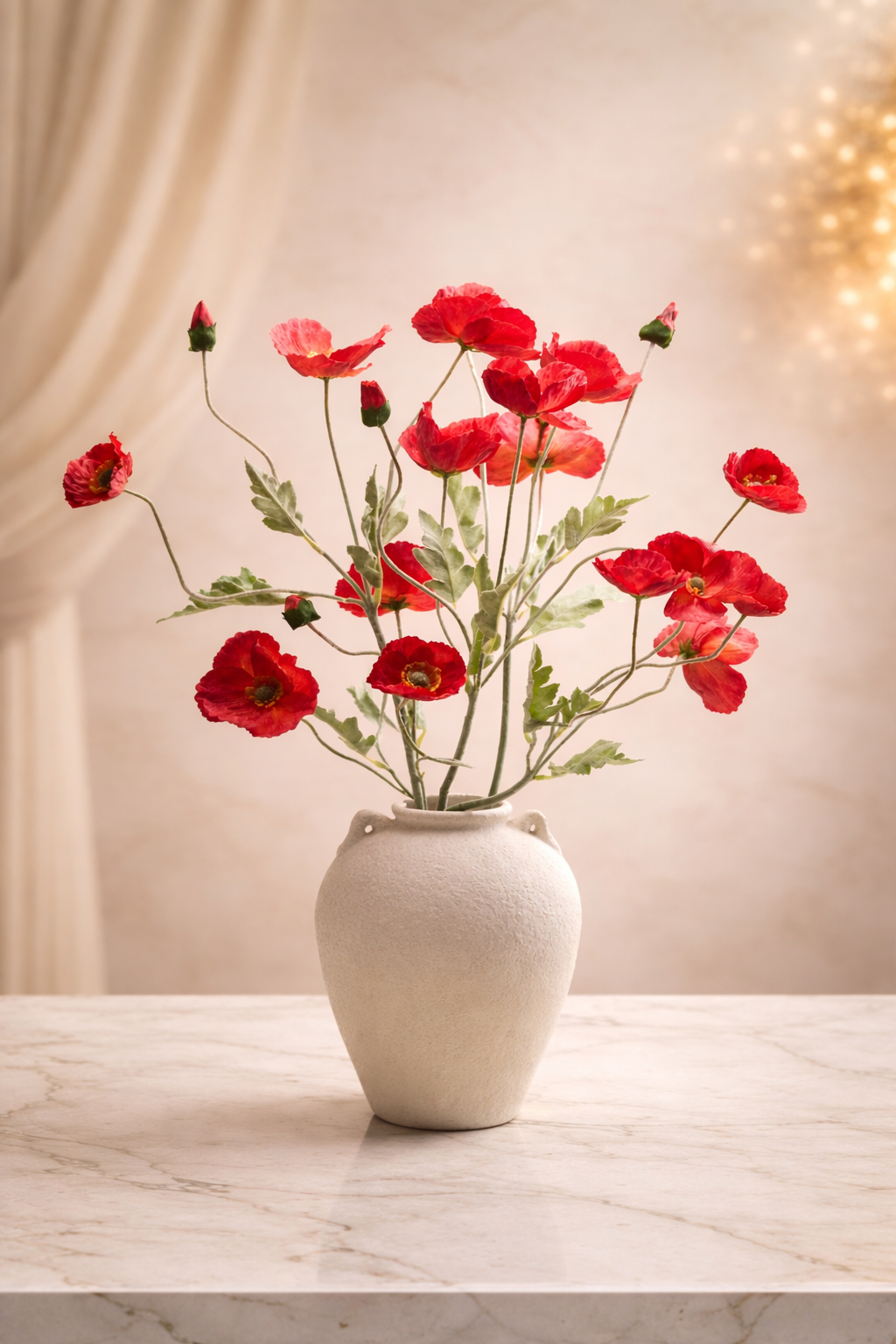 UV Home Florinda Decorative Artificial Bouquet – Elegant Floral Arrangement for Vase