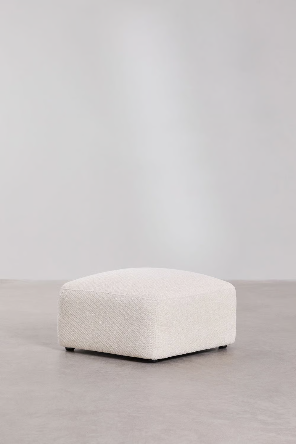 UV HOME Bastian 2-piece modular sofa and pouf