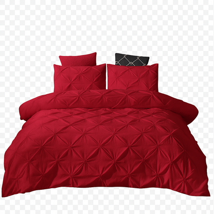 UV HOME Luxe Dekbedovertrek – Elegant Pintuck Design