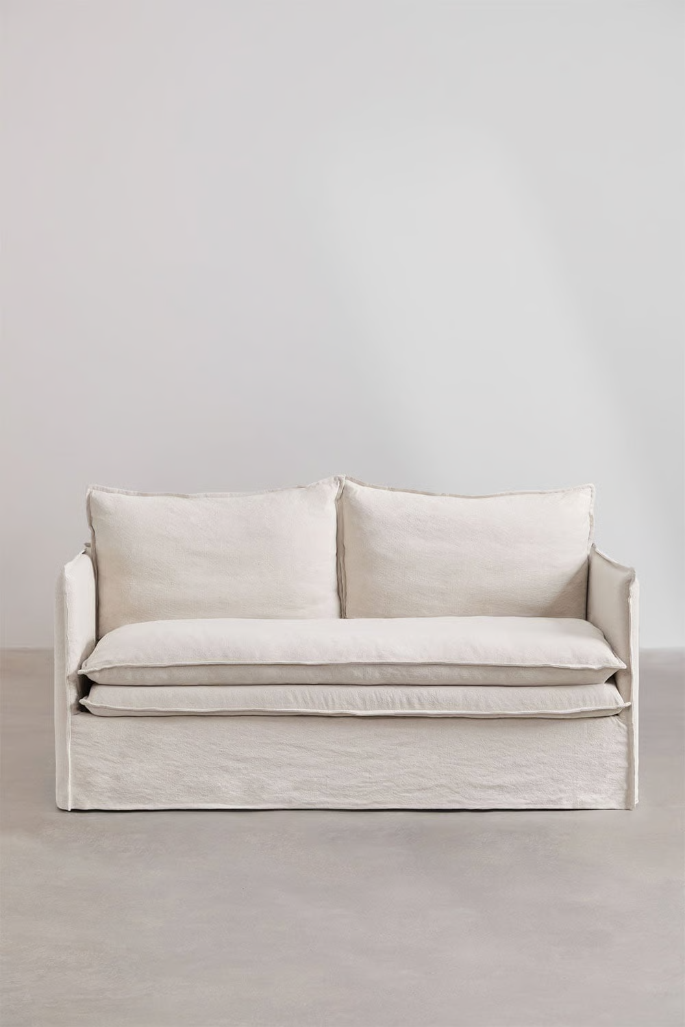 UV HOME Grace 2-seater sofa in linen and cotton