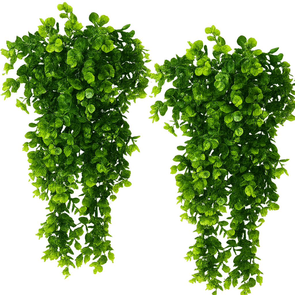 UV HOME Artificial Hanging Plants – Lifelike Cascading Greenery for Indoor & Outdoor Decor