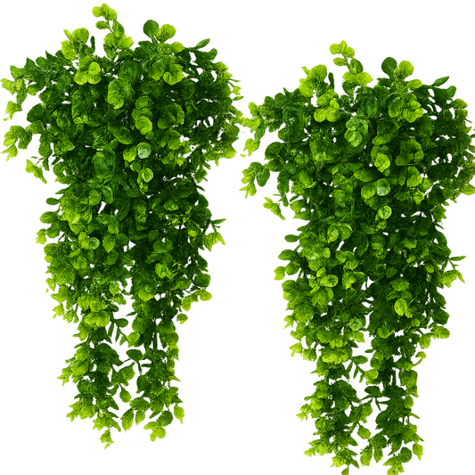 UV HOME Artificial Hanging Plants – Lifelike Cascading Greenery for Indoor & Outdoor Decor