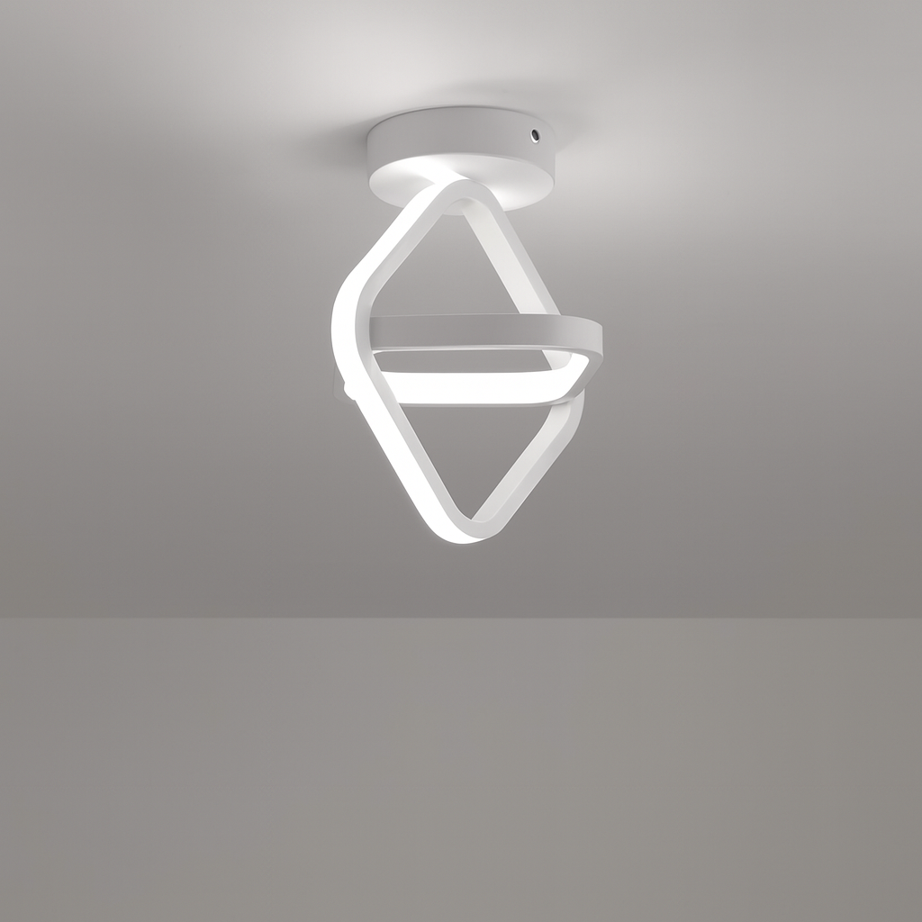 UV HOME Modern LED Ceiling Light – Square, Round & C-Shaped Designs