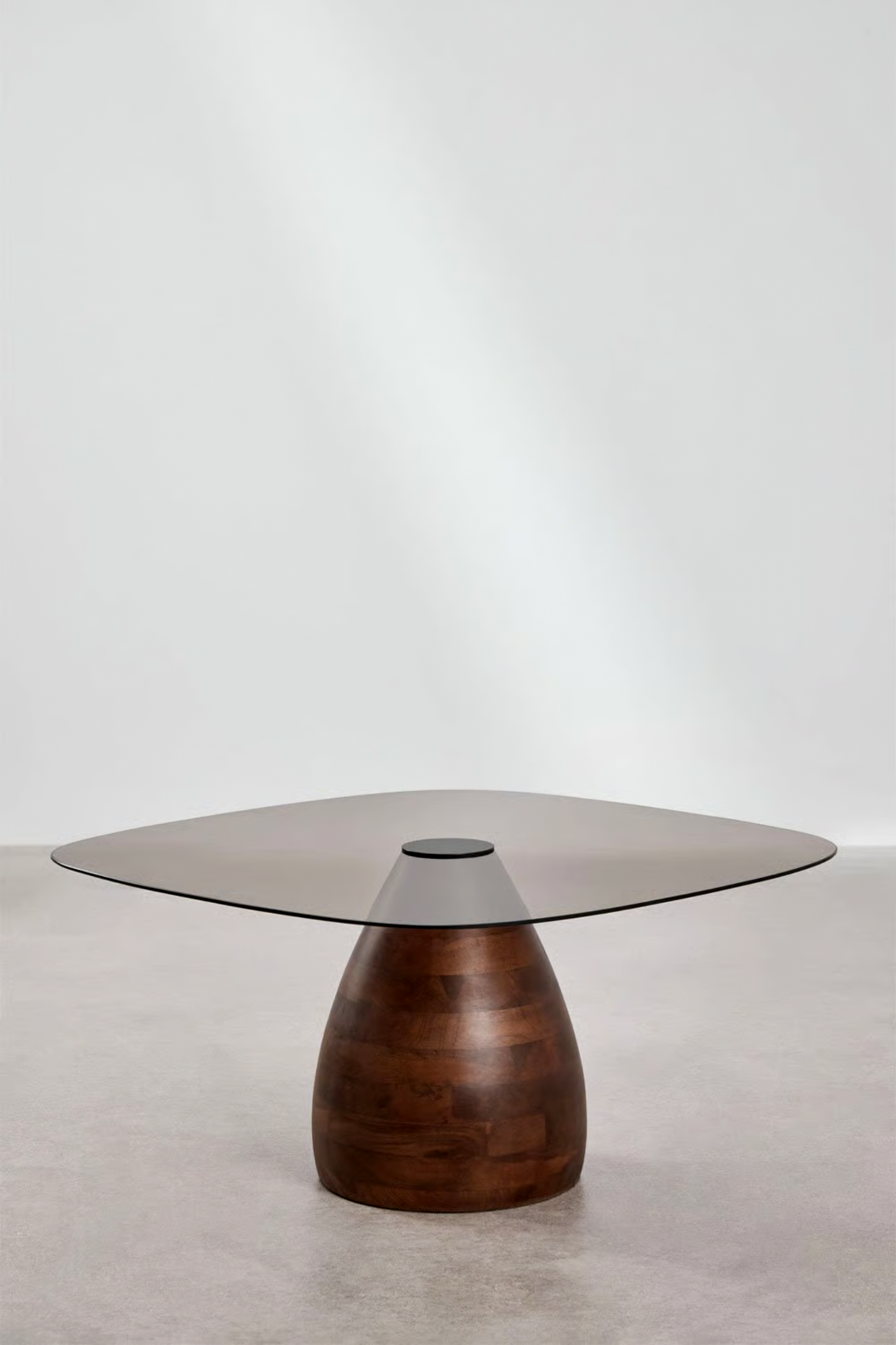 UV Home Mariana Square Coffee Table  – Tempered Glass