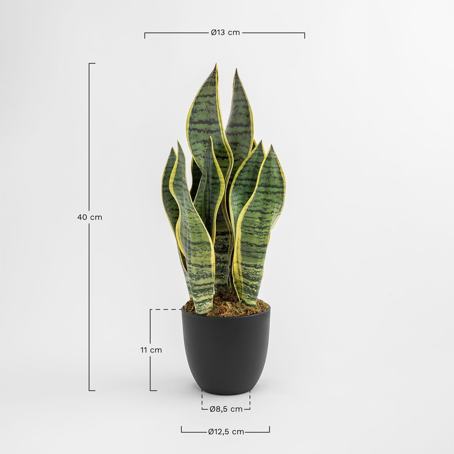 UV HOME Decorative Artificial Plant Sansevieria