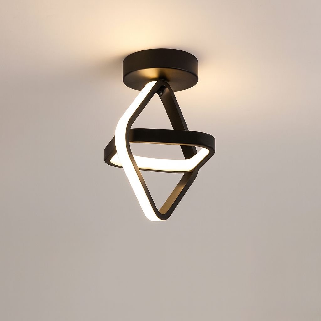 UV HOME Modern LED Ceiling Light – Square, Round & C-Shaped Designs