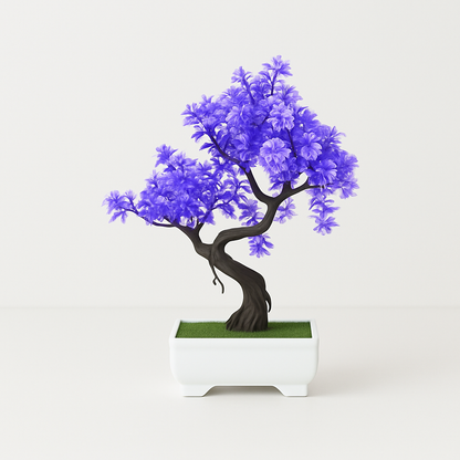 🌿 UV HOME Artificial Bonsai Tree – Elegant Decorative Plant for Home & Office