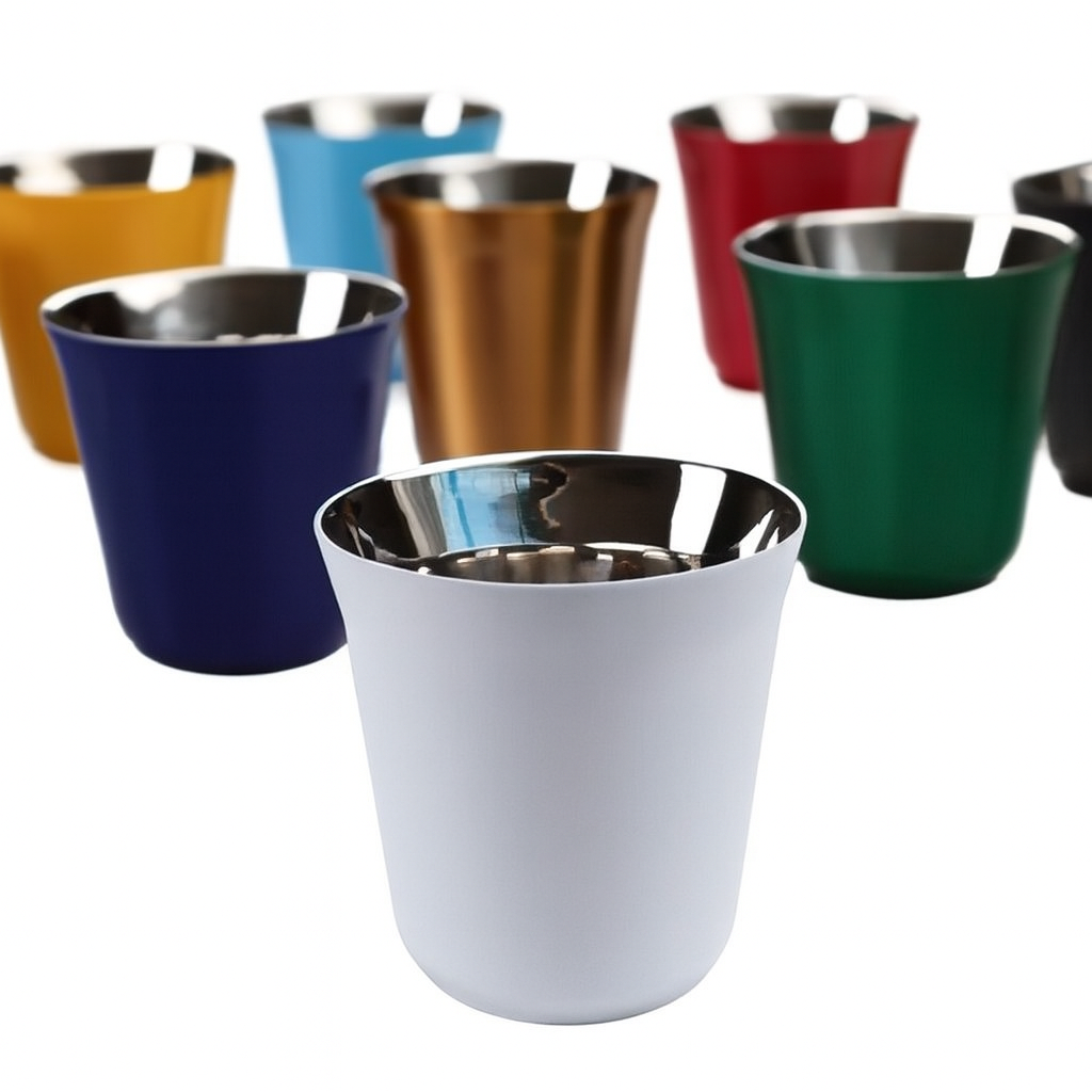 UV HOME Stainless Steel Espresso Mugs