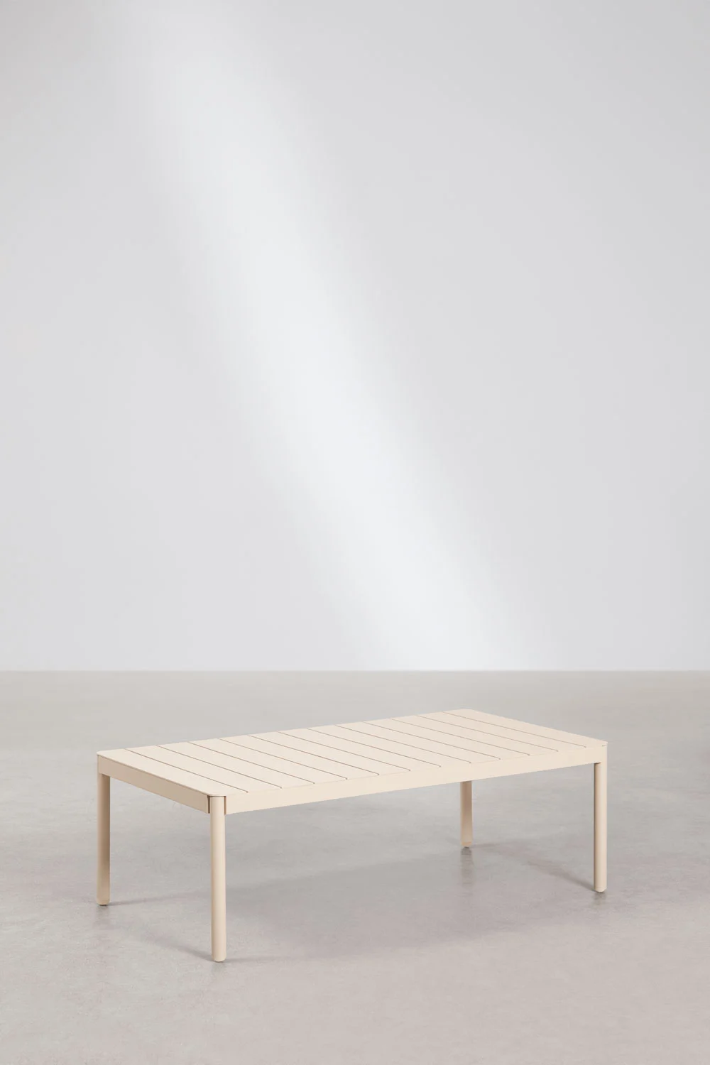 UV HOME Boleni Rectangular Aluminium Garden Table 110 x 60 cm