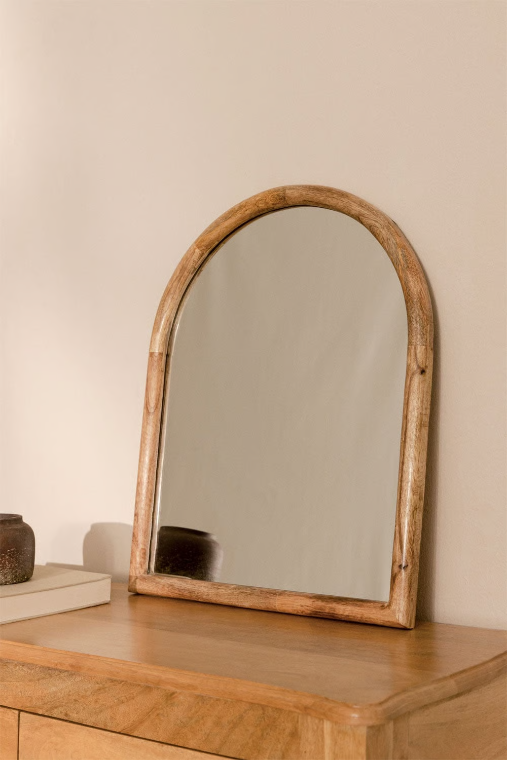 UV HOME Patmos Mango Wood Wall Mirror