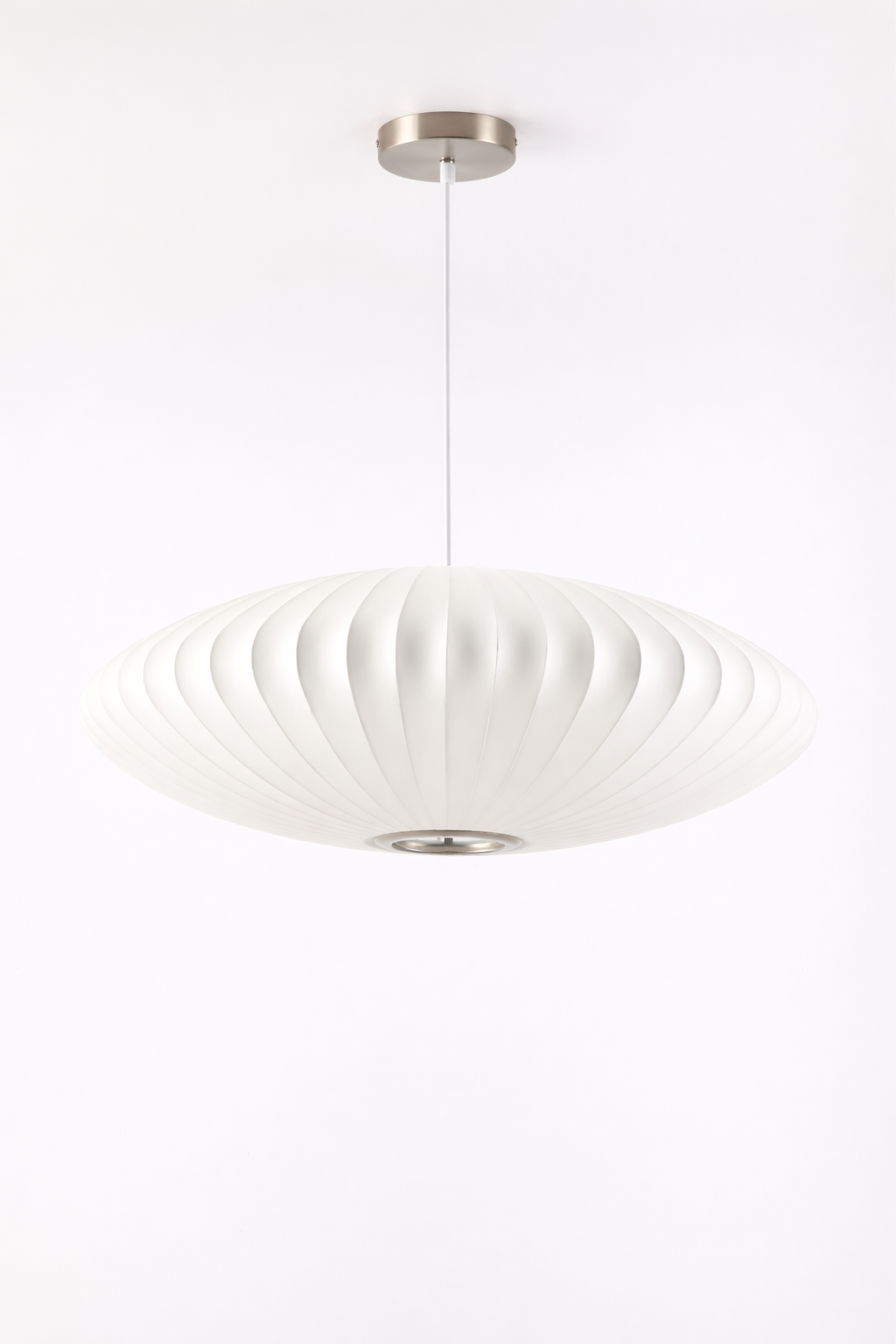 UV HOME Worel Pendant Lamp – Faux Silk & Iron Hanging Light