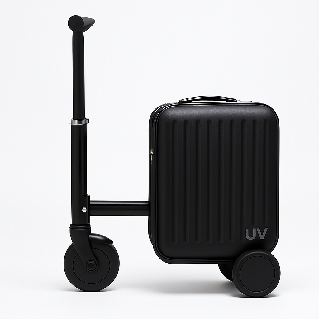 UV HOME – 20-Inch Smart Electric Suitcase for Cycling and Travel