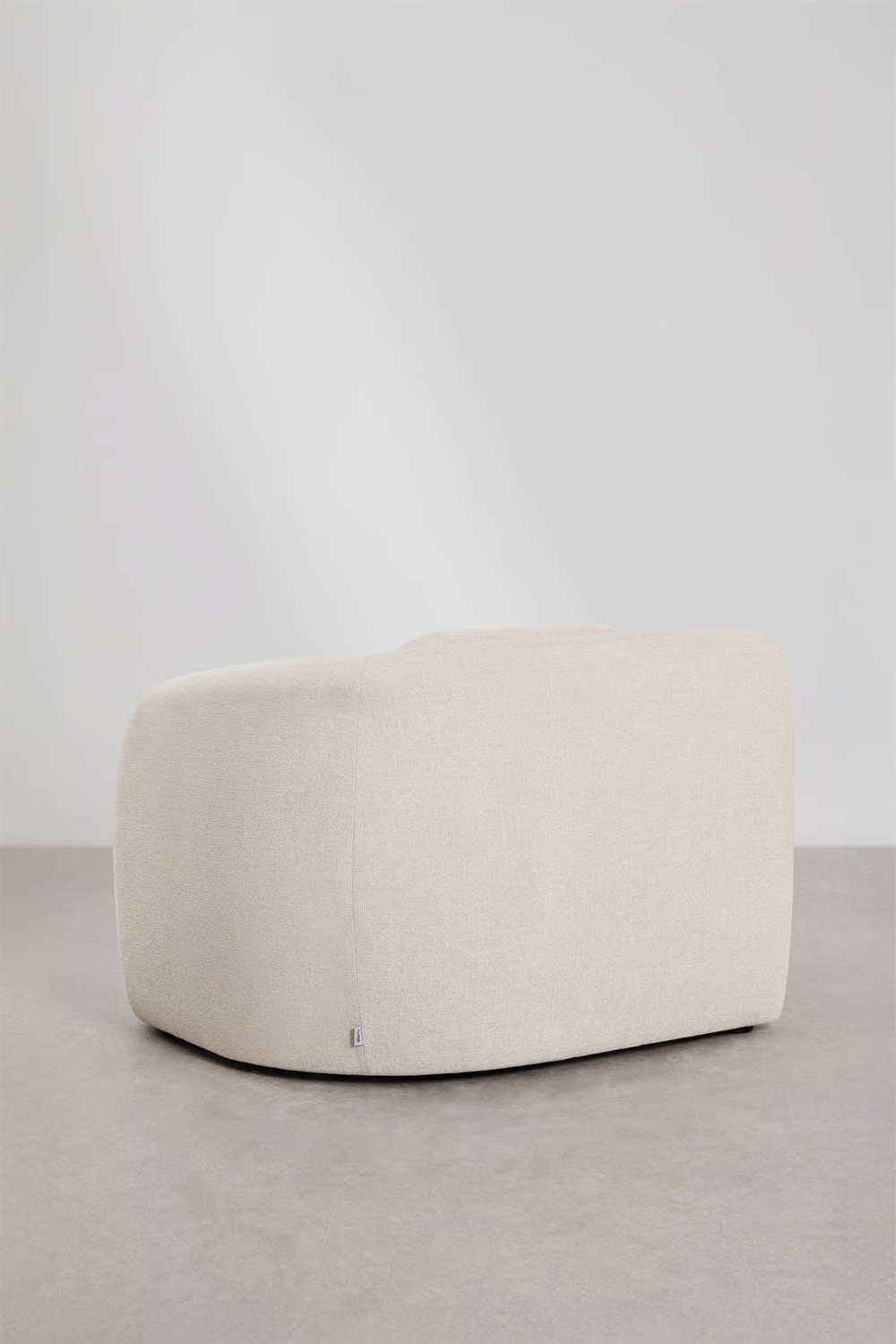 UV HOME Right corner module for modular sofa in chenille Coquette