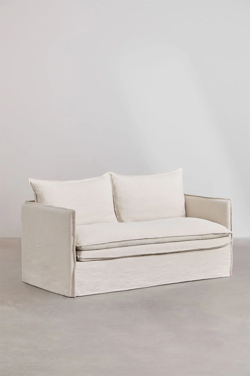 UV HOME Grace 2-seater sofa in linen and cotton
