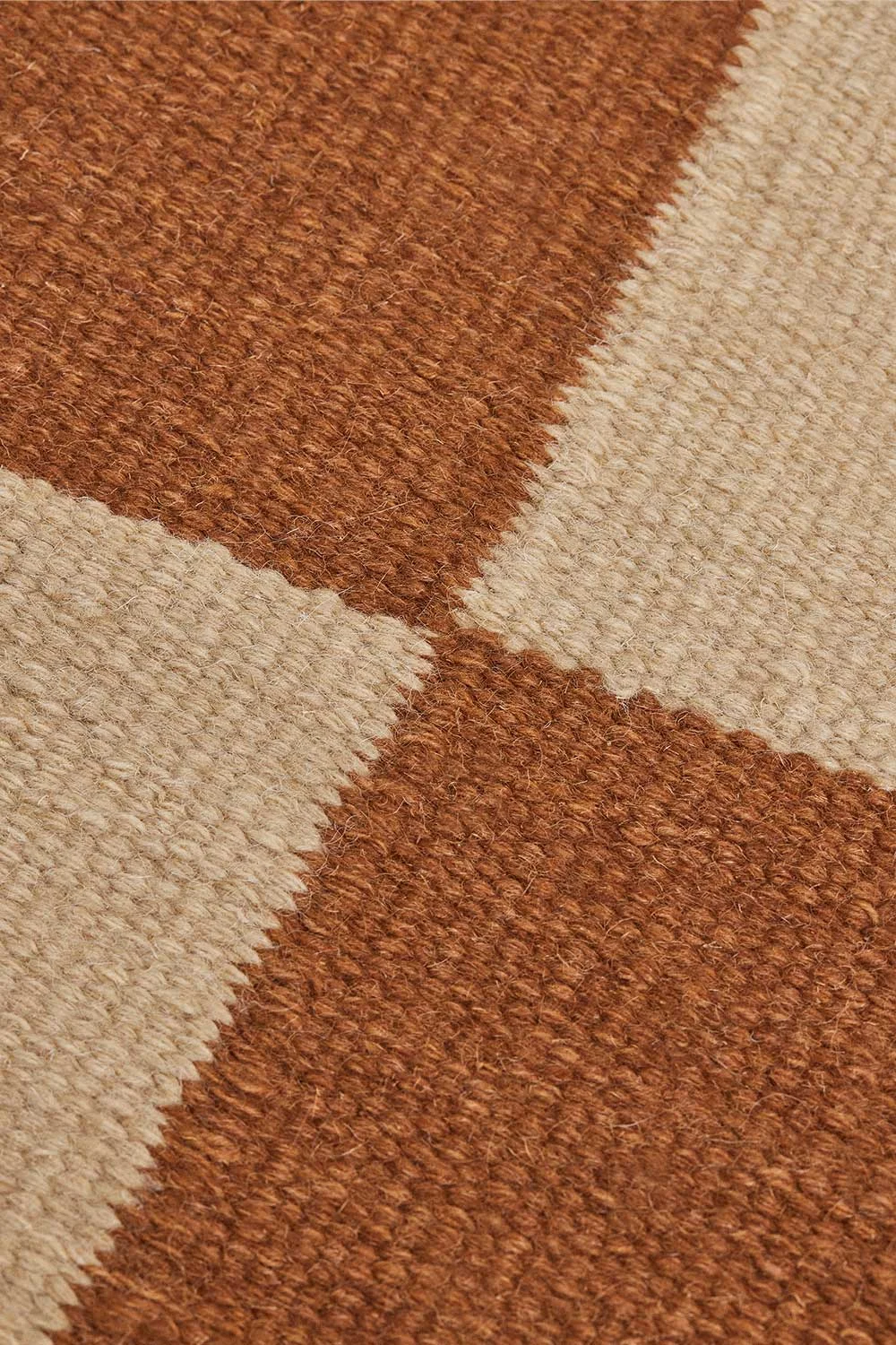 UV Home Bamako Wool and Cotton Rectangular Rug