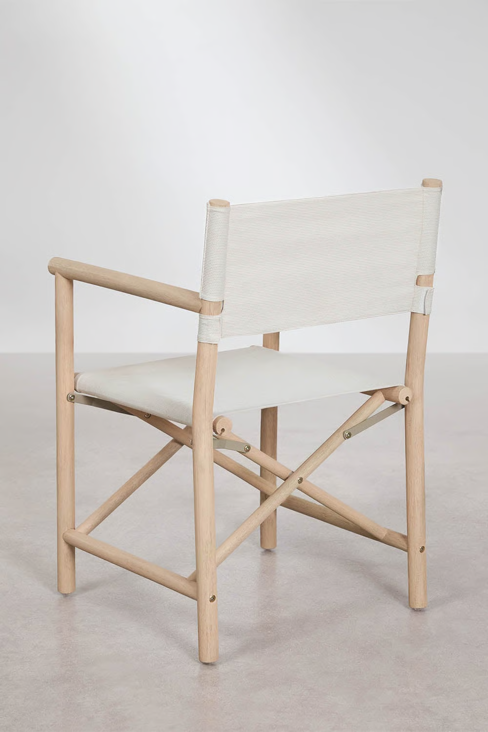 UV HOME Folding director's chair for the garden made of acacia wood Olivia