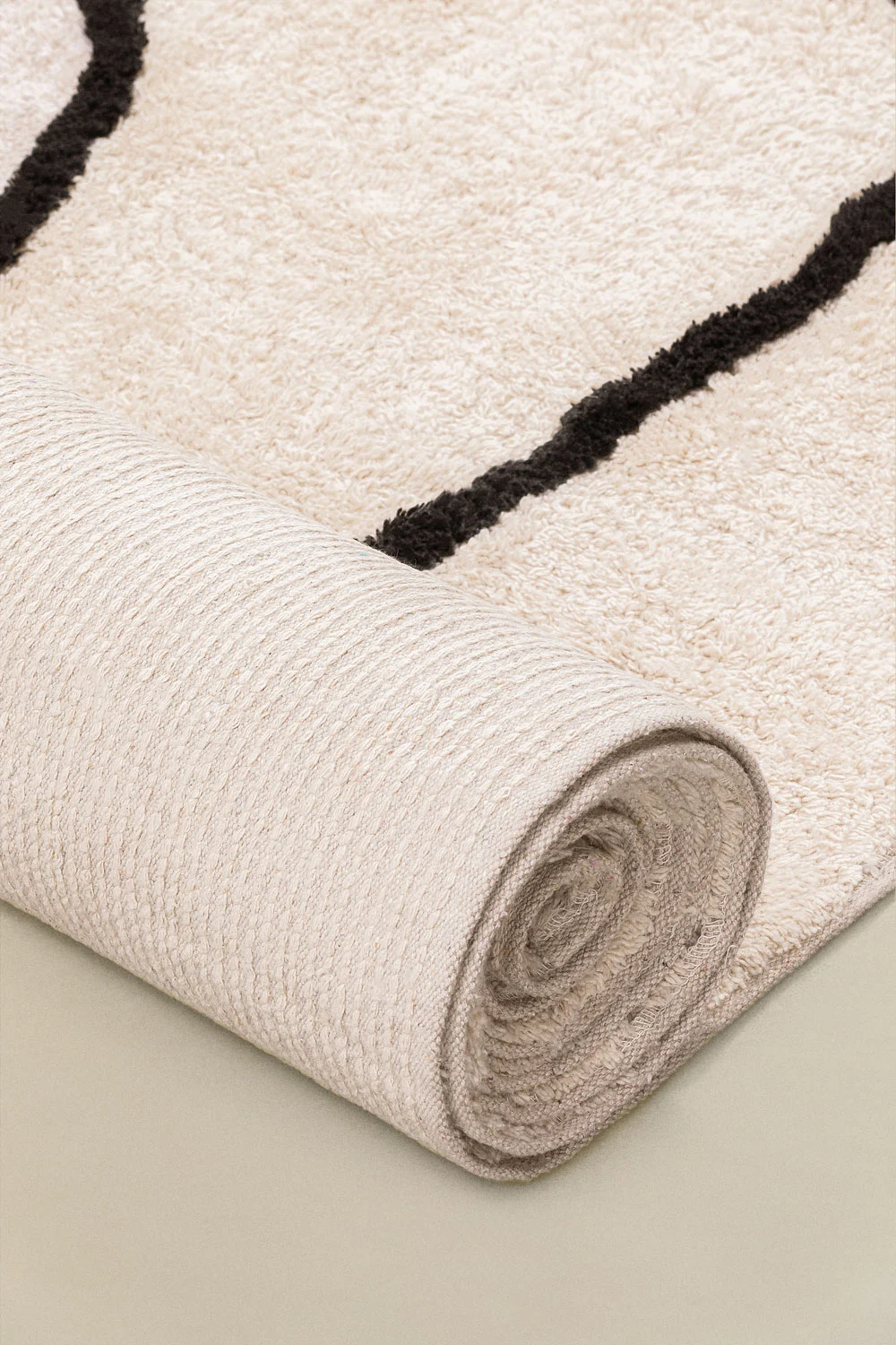 UV Home Rectangular cotton rug Edith