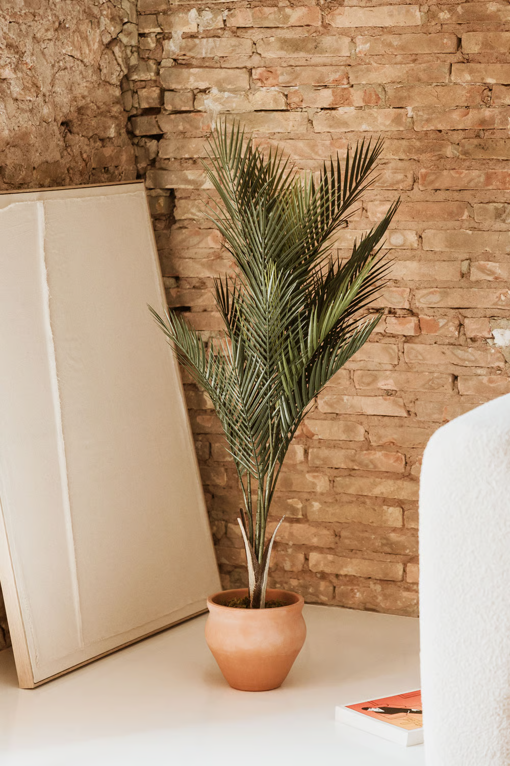UV HOME Decorative Artificial Plant  Dwarf Palm