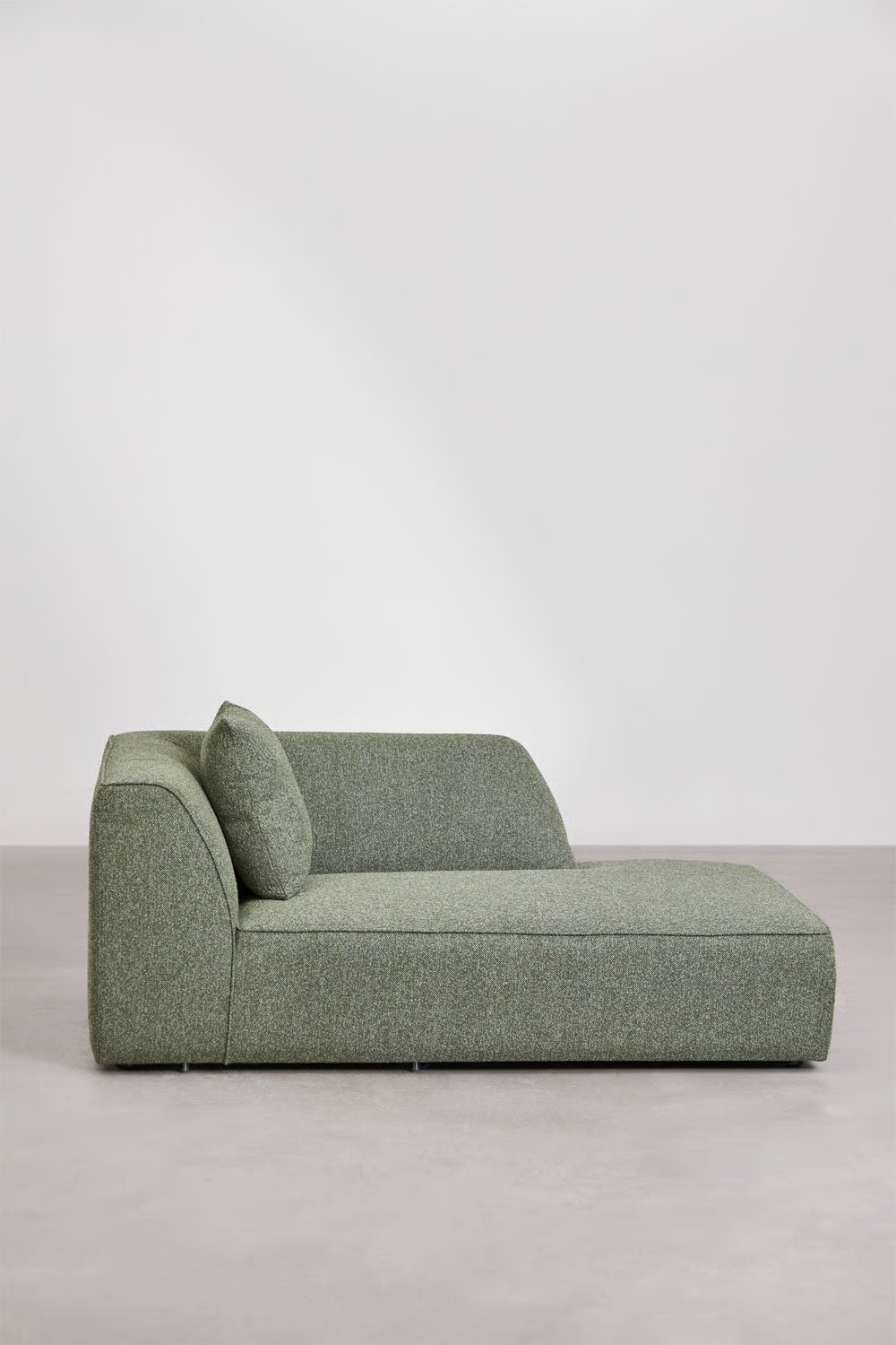 UV HOME Right chaise longue module for upholstered modular sofa Cardea