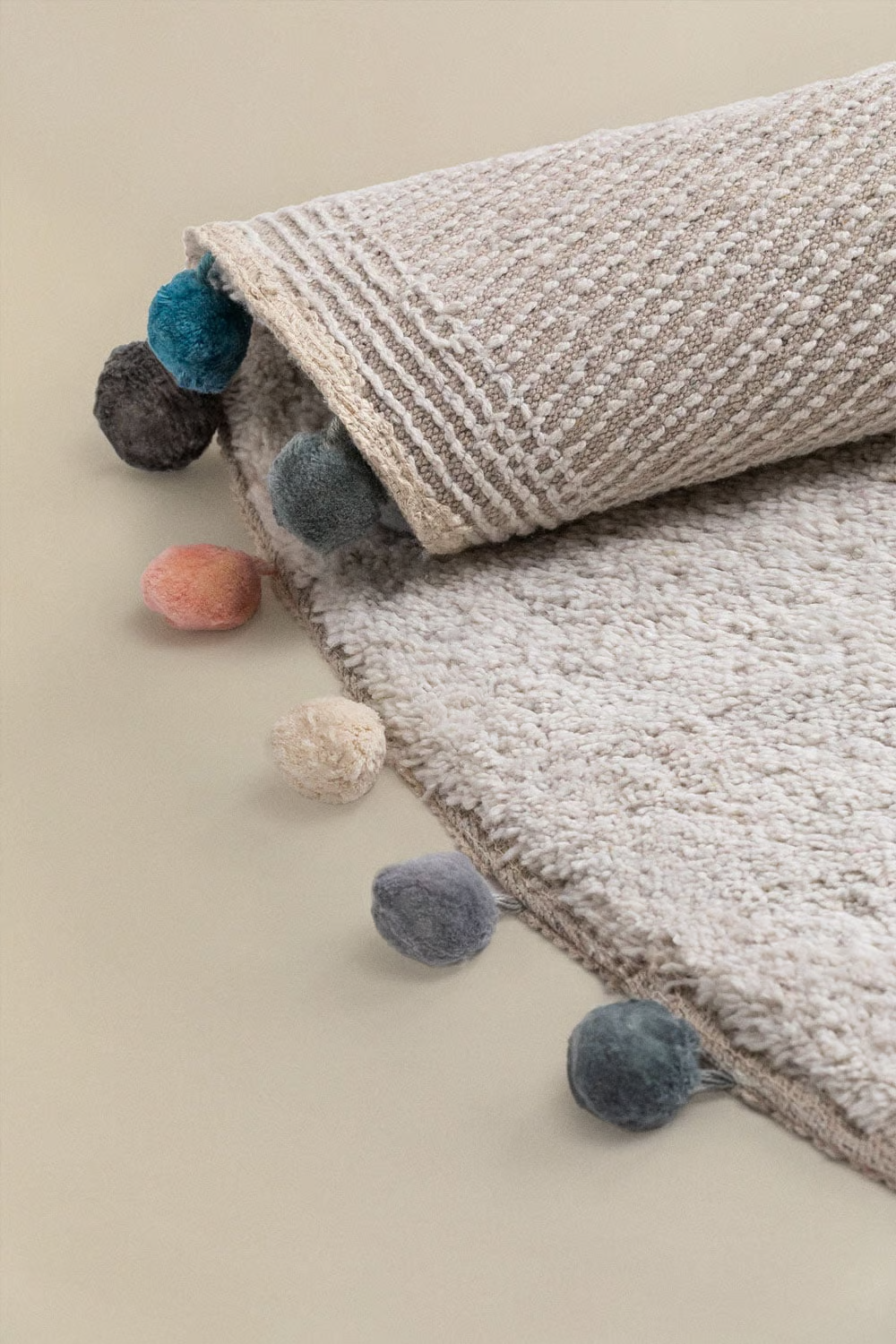 UV Home Round cotton rug Ø125 cm Cinder Kids