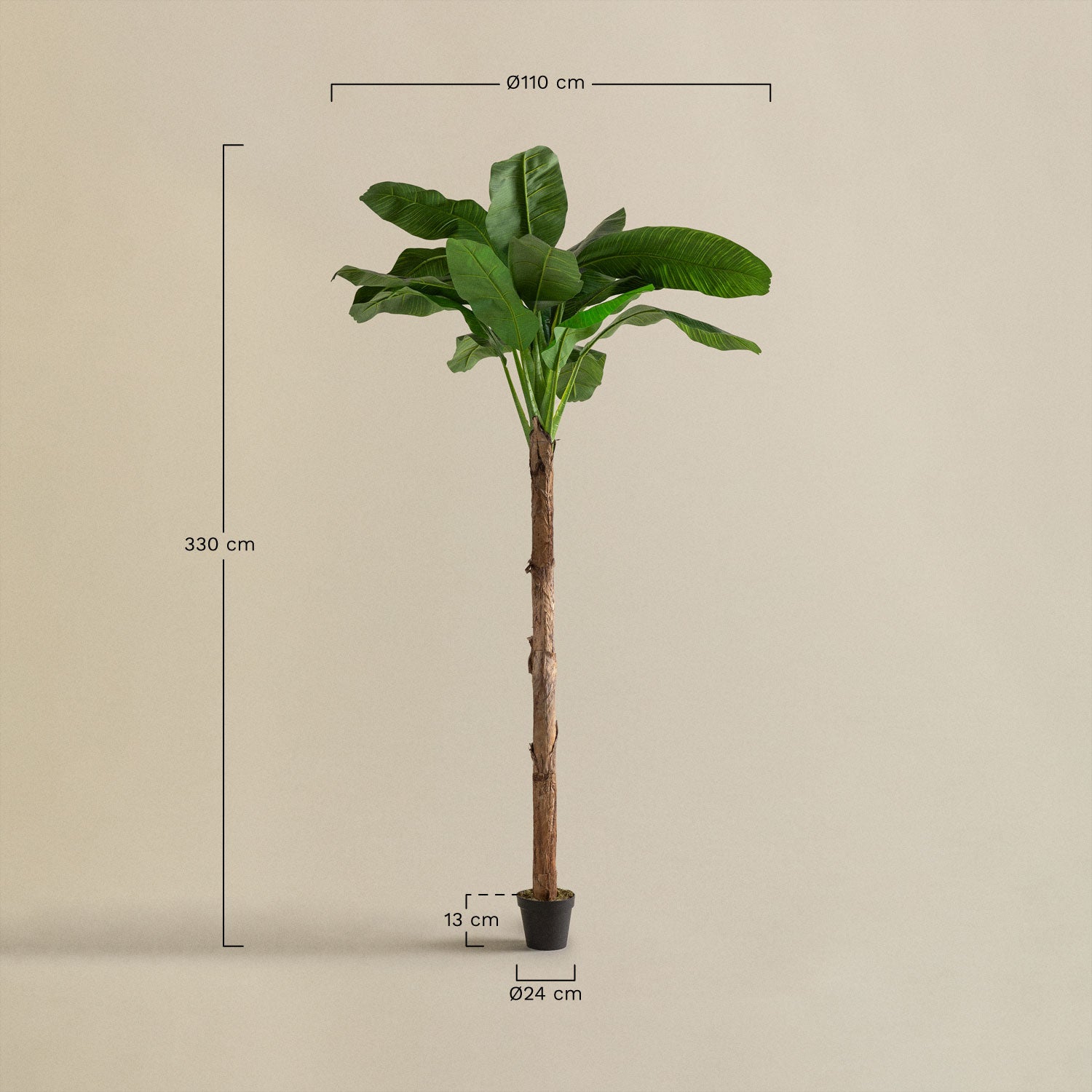 UV HOME Decorative Artificial Tree  Banana Tree