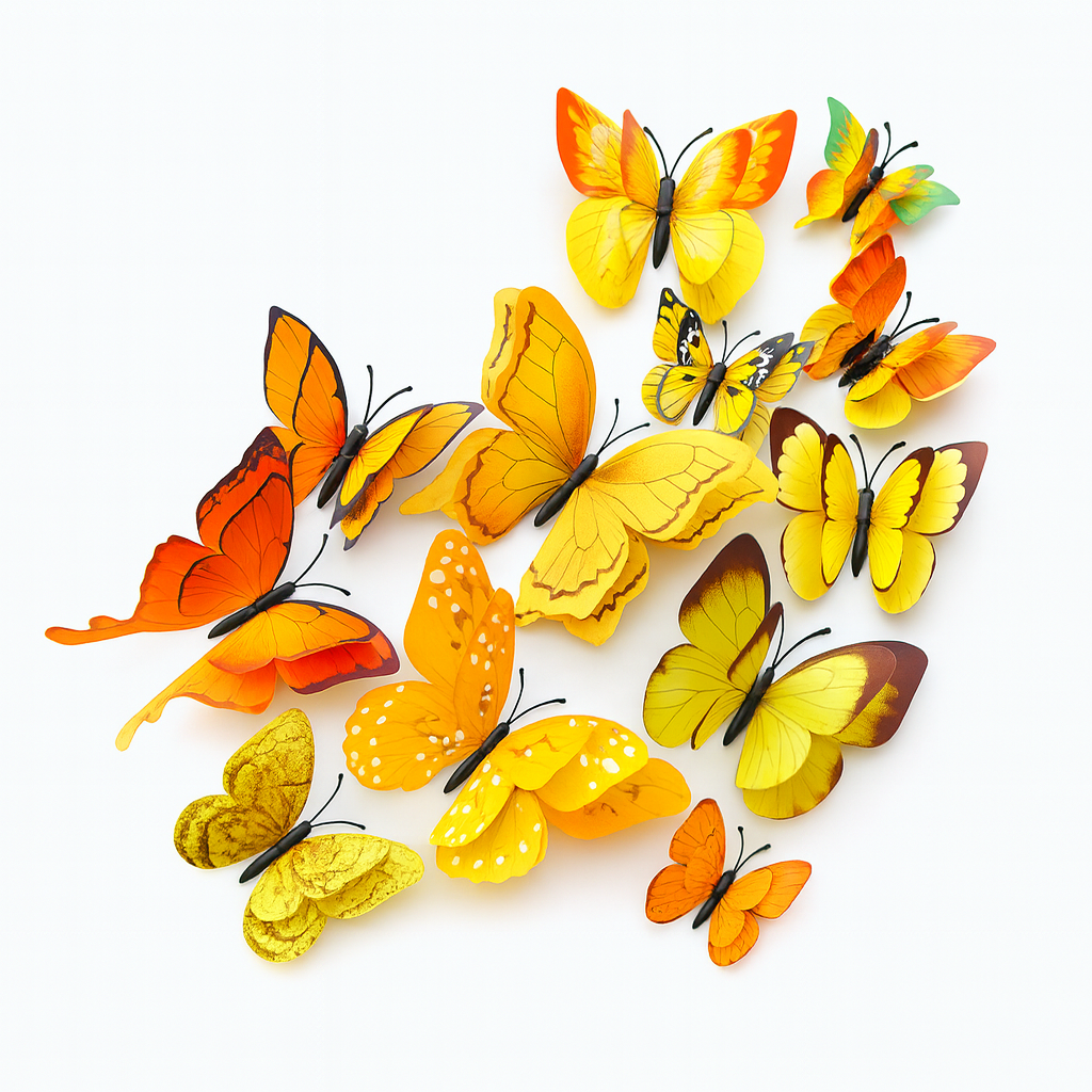 UV HOME – Colorful 3D Butterfly Wall Decor