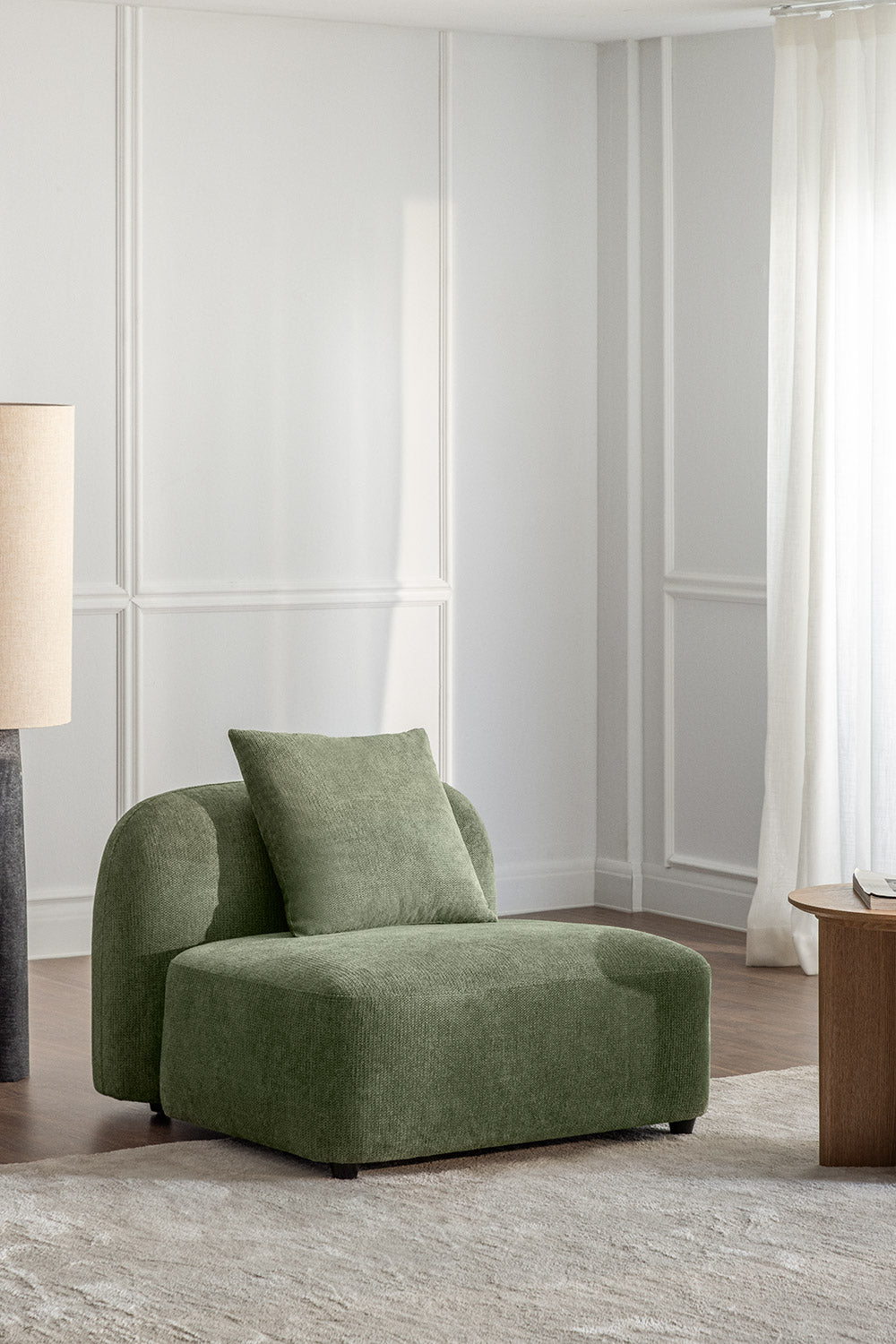 UV HOME Central module for modular sofa in Coco chenille