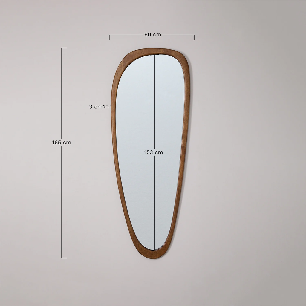 UV HOME Wall mirror in oak Arbidel