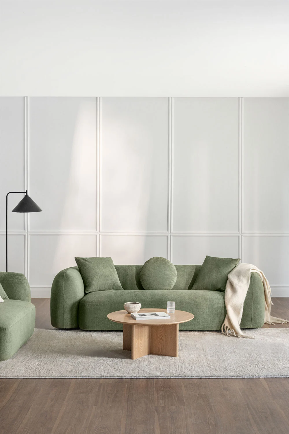 UV HOME 3-seater sofa in Coco chenille