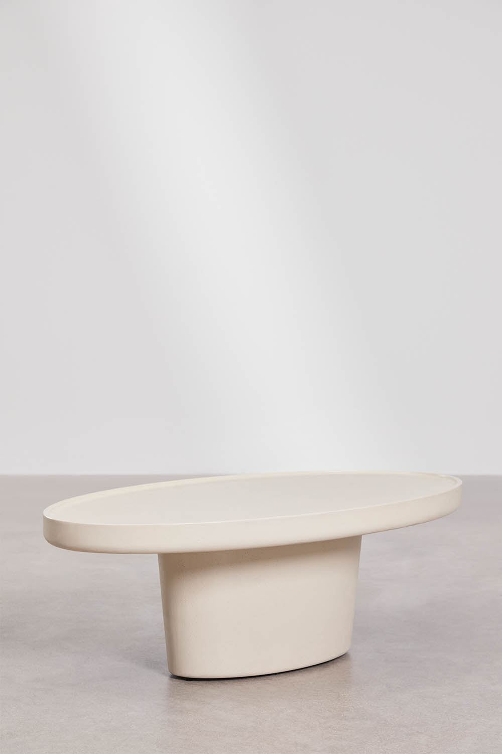 Darwys Oval Garden Coffee Table 110 x 60 cm in Cement