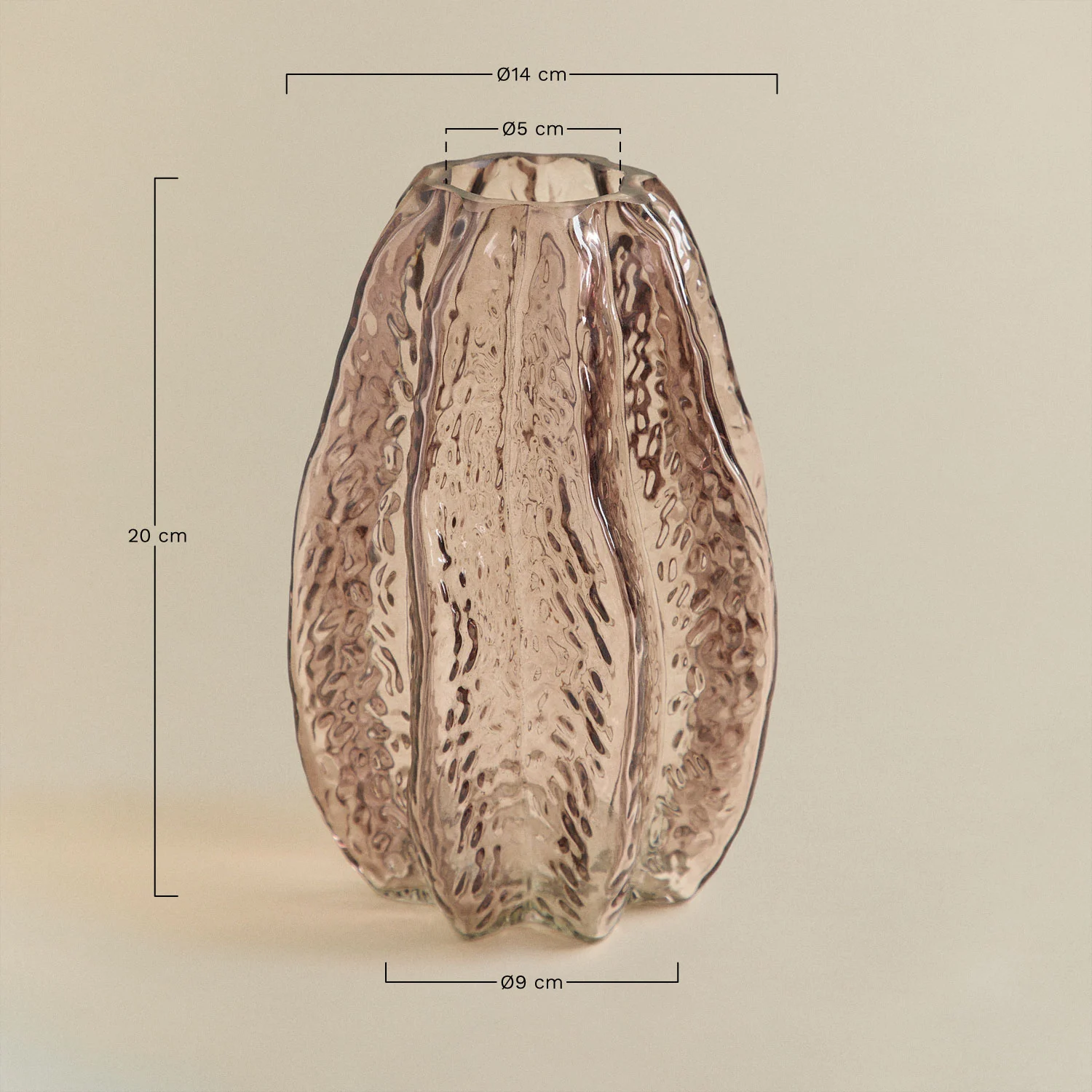 UV HOME Brenat Glass Vase