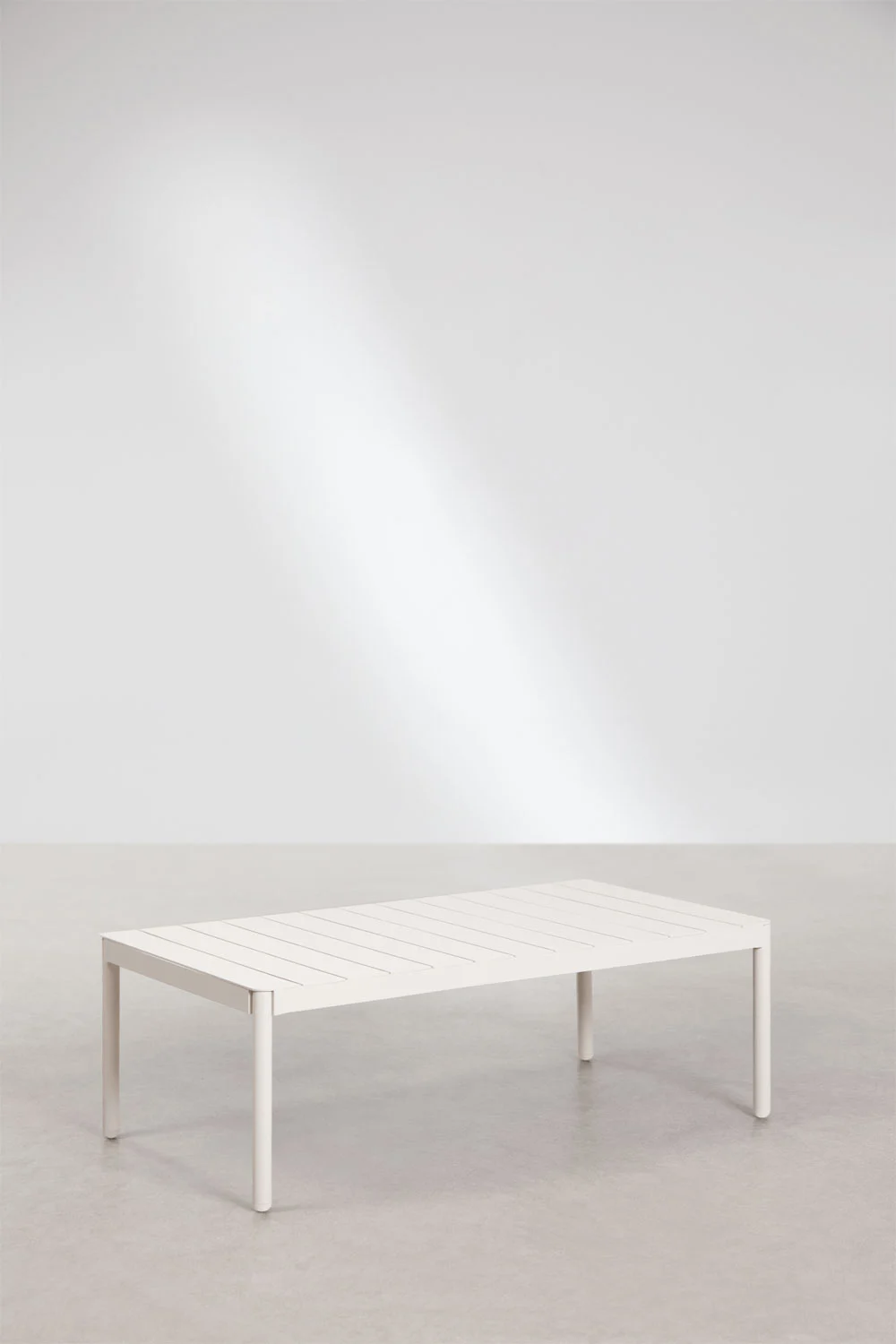 UV HOME Boleni Rectangular Aluminium Garden Table 110 x 60 cm