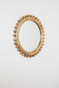 UV HOME Round Wall Mirror  in Joey Mango Wood
